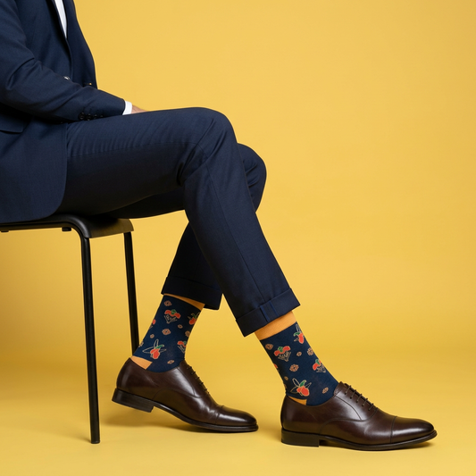 Karabakh Night - 5-Pack Groomsmen Designer Cotton Sock Set