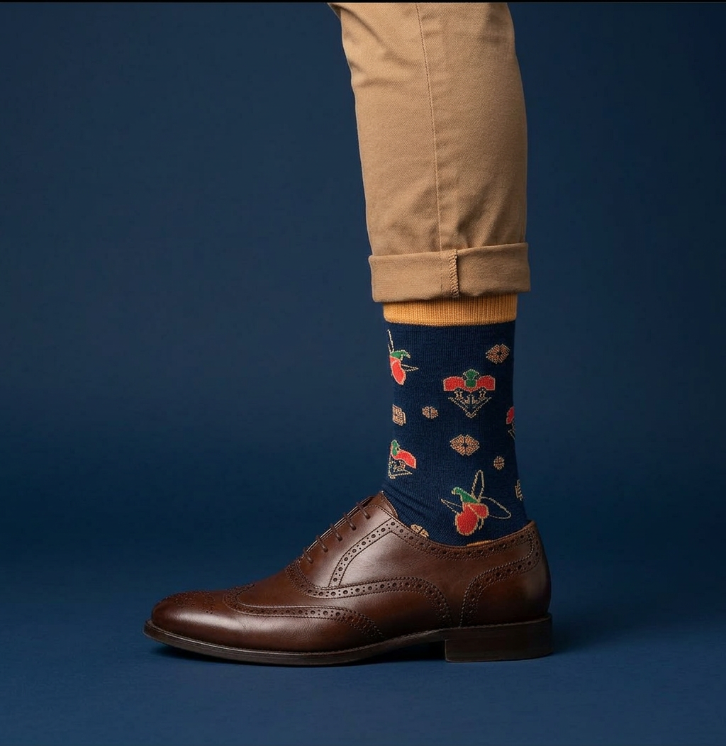 2-pack Khazar Gift Set - Designer Cotton Statement Socks