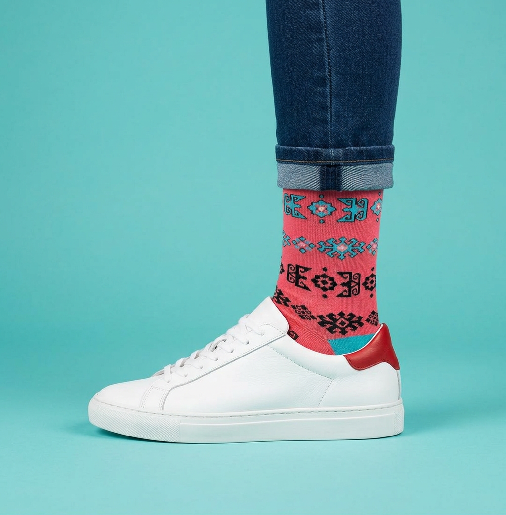 4-Pack Designer Cotton Sock Bundle – Nar, Alov, Karabakh & Shebeke