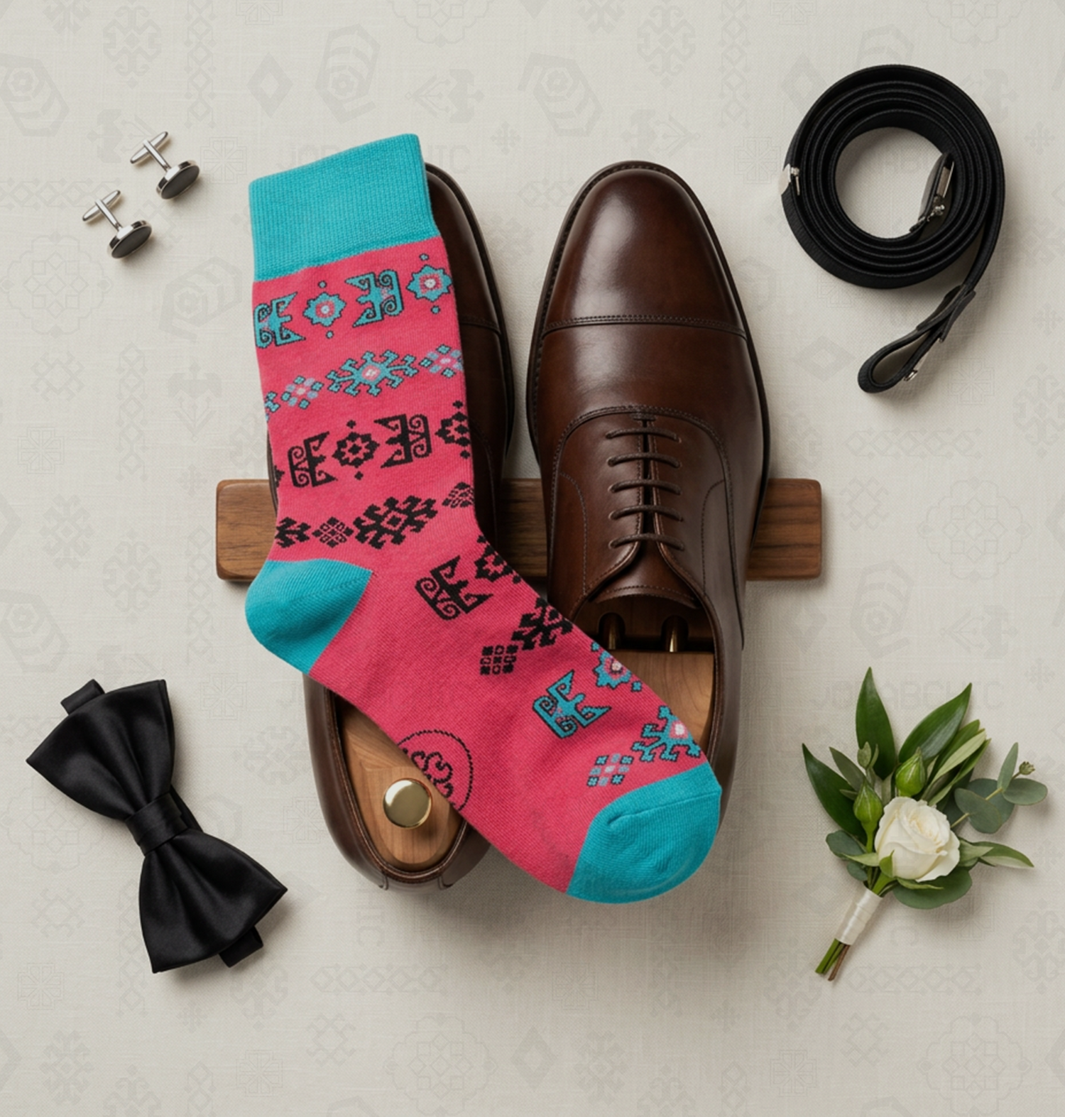 Groomsmen Designer Sock Sets