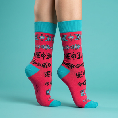 Alov - 5-Pack Groomsmen Designer Cotton Sock Set
