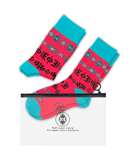 Alov - 5-Pack Groomsmen Designer Cotton Sock Set