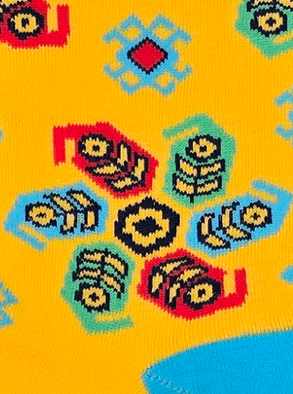 Buta – Designer Cotton Socks Inspired by the Paisley. A Flame of Inner Light That Never Fades.