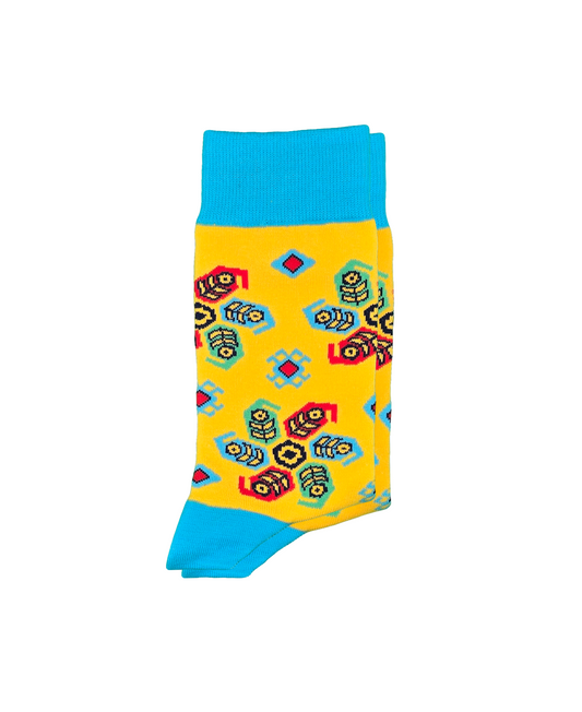 Buta – Designer Cotton Socks Inspired by the Paisley. A Flame of Inner Light That Never Fades.