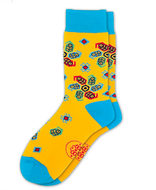 Buta – Designer Cotton Socks Inspired by the Paisley. A Flame of Inner Light That Never Fades.