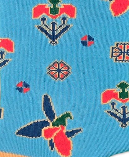 Gift Box Mirvari Bundle - Designer Cotton Socks. A bold statement with colours, craft, and character. - JorabChic Socks and Accessories