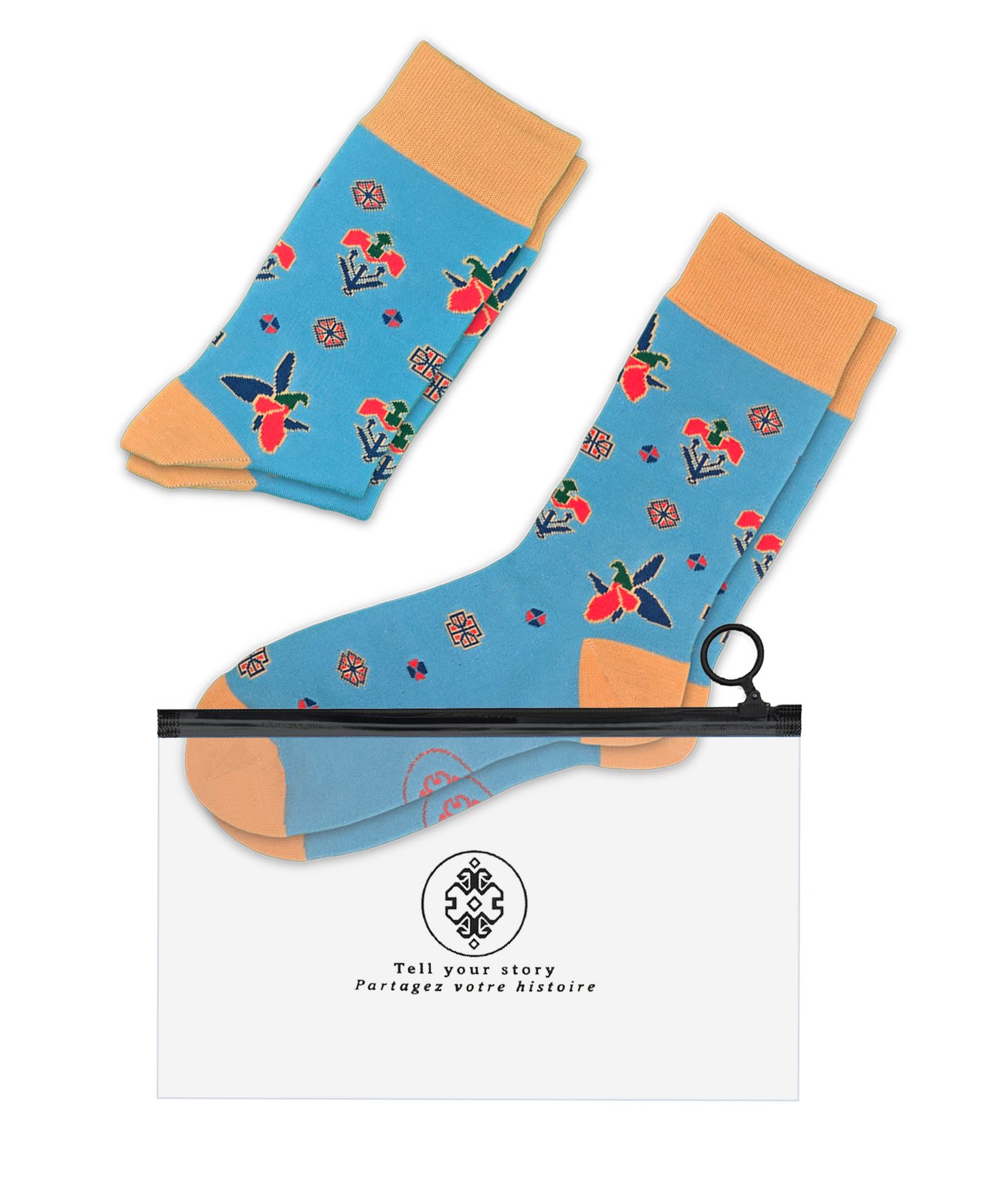 Karabakh Day - 5-Pack Groomsmen Designer Cotton Sock Set