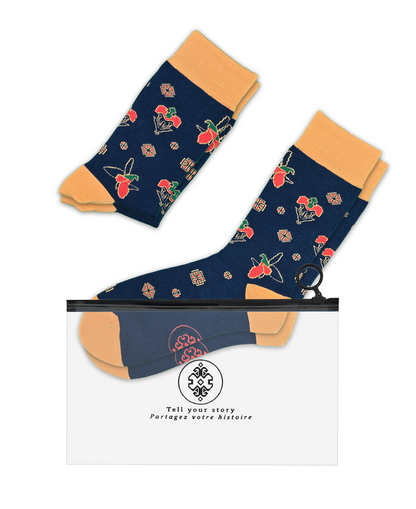 Karabakh Night - 5-Pack Groomsmen Designer Cotton Sock Set