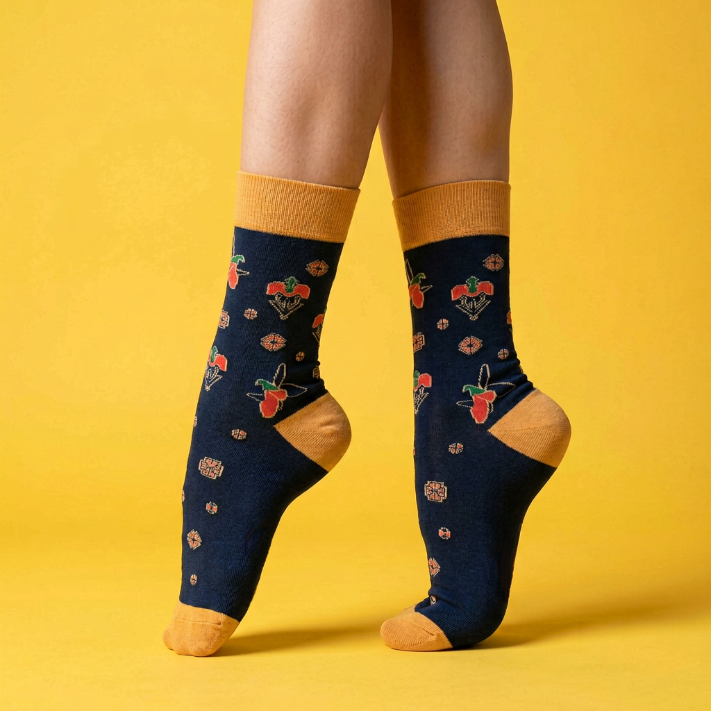 Karabakh Night - 5-Pack Groomsmen Designer Cotton Sock Set