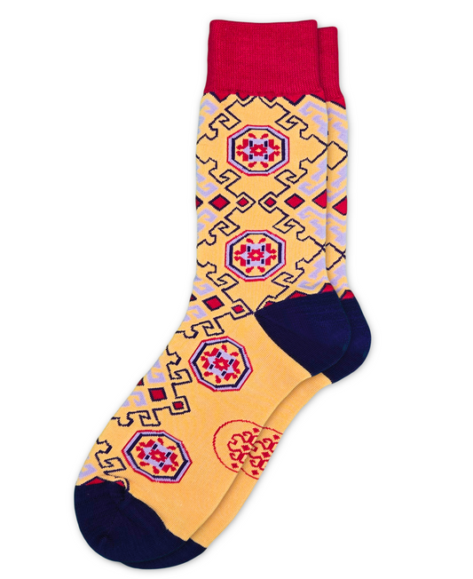 Nar – Designer Cotton Socks Inspired by the Pomegranate Motif. A Symbol of Wholeness and Resilience.
