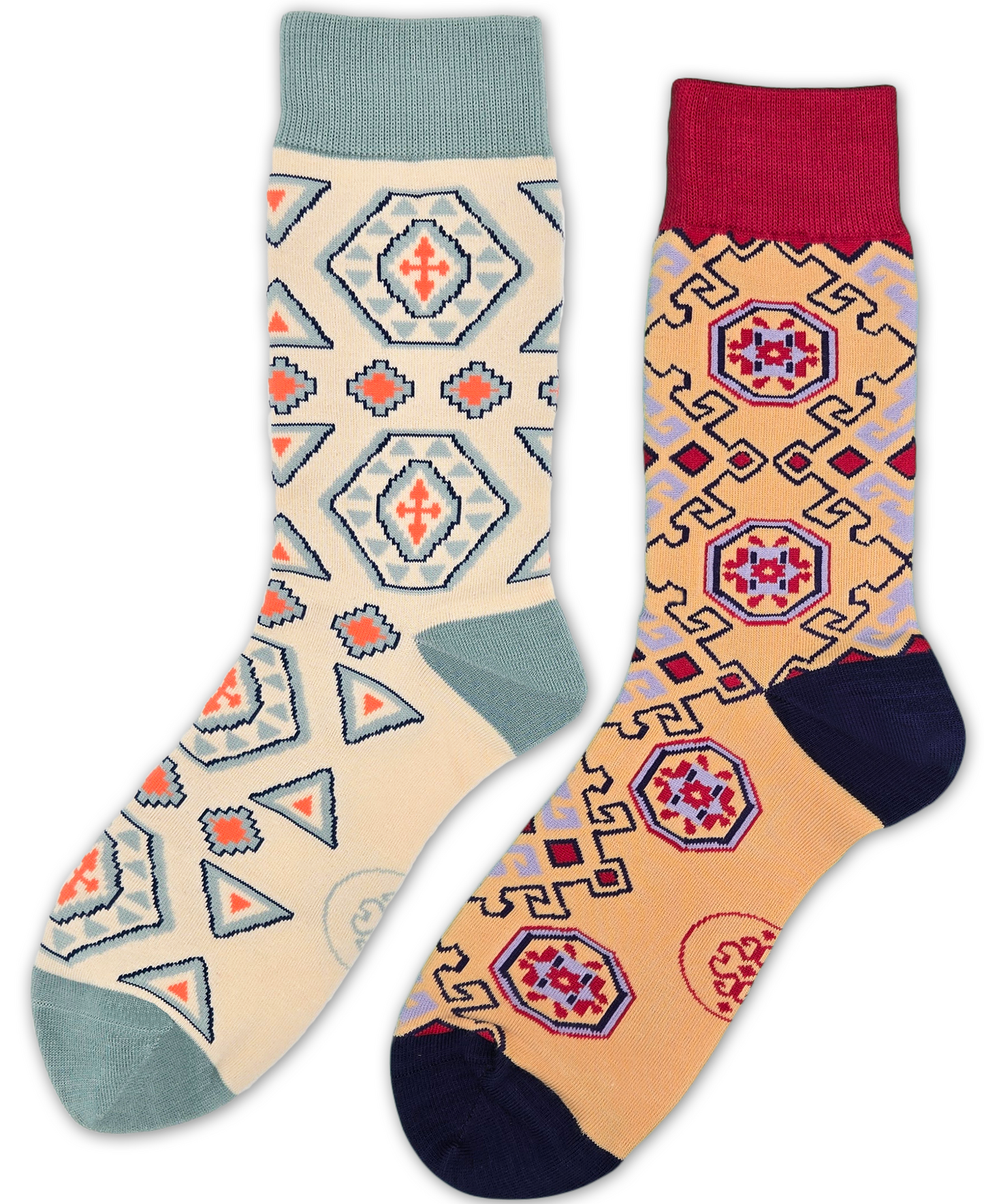 Gift Box Sadaqat Bundle - Designer Cotton Socks. A harmony of tradition and style.