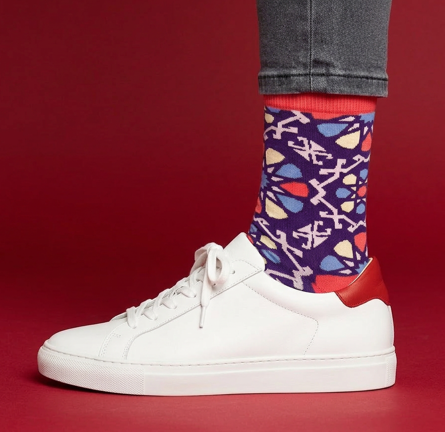 2-Pack Designer Cotton Socks Gift Box Bundle - Shebeke & Nar