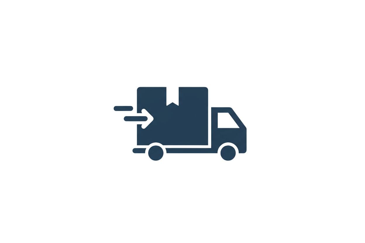 generate Navy symbol representing shipping like a truck or a parcel
