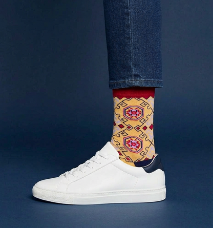 3-Pack Designer Cotton Sock Bundle - Karabakh, Alov & Nar